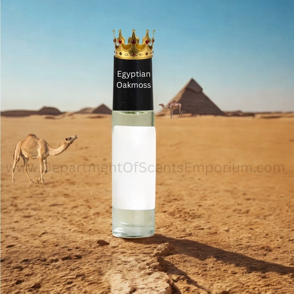 Egyptian Oakmoss 1/3 OZ Glass Roll-On Bottle